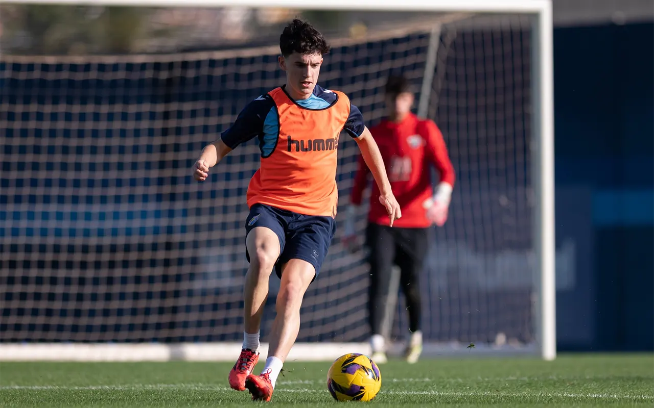 Málaga CF Aaron Ochoa