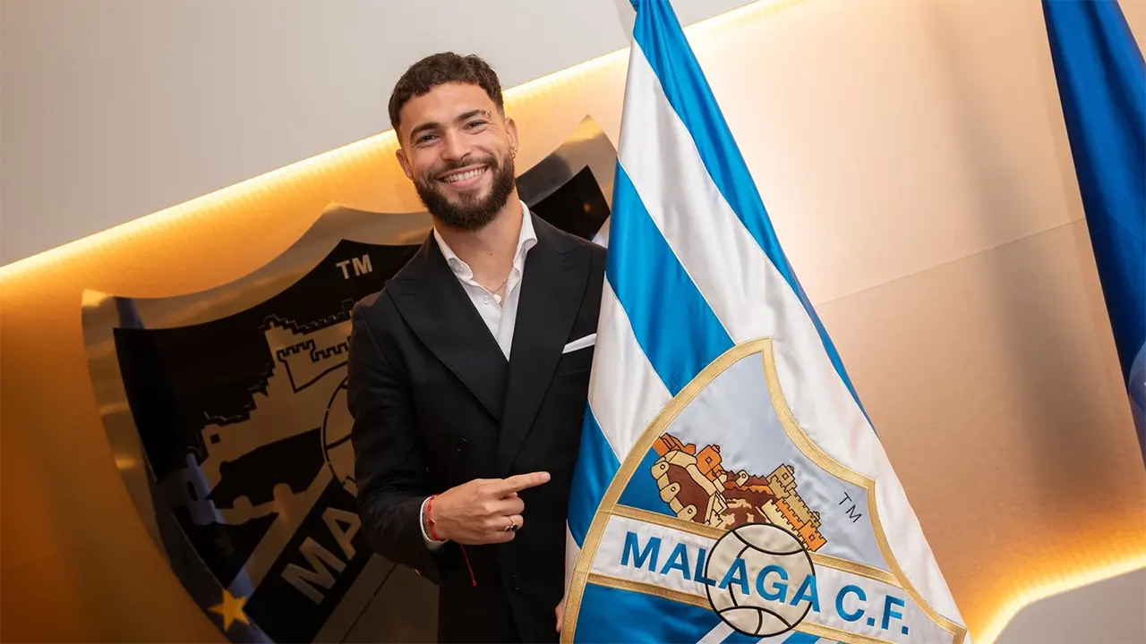 Málaga CF Dani Sánchez