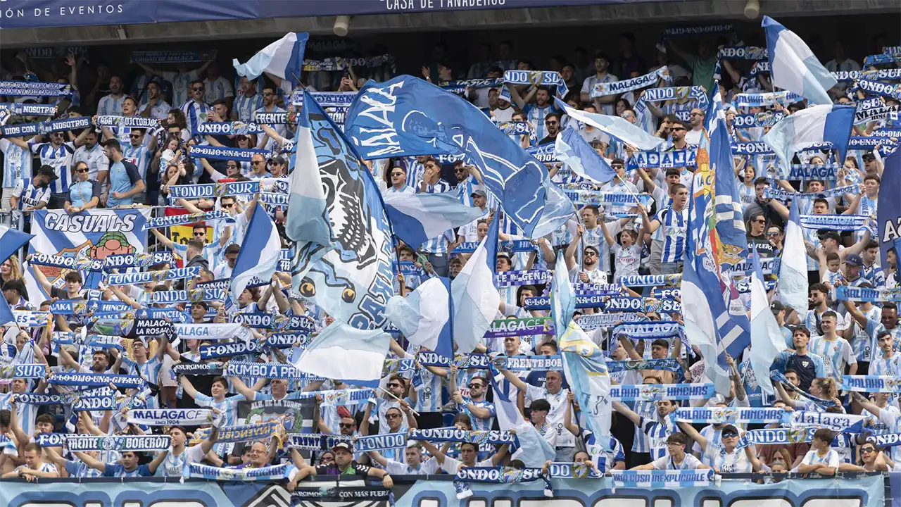 Grada Animación Málaga CF