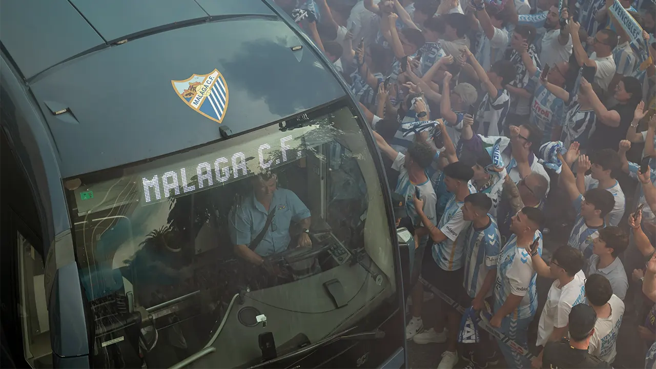 Málaga CF Recibimiento