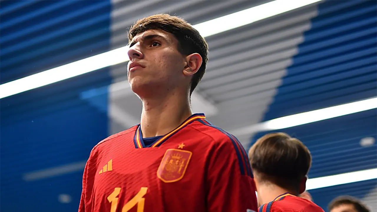 Málaga CF Izan Merino Selección Española