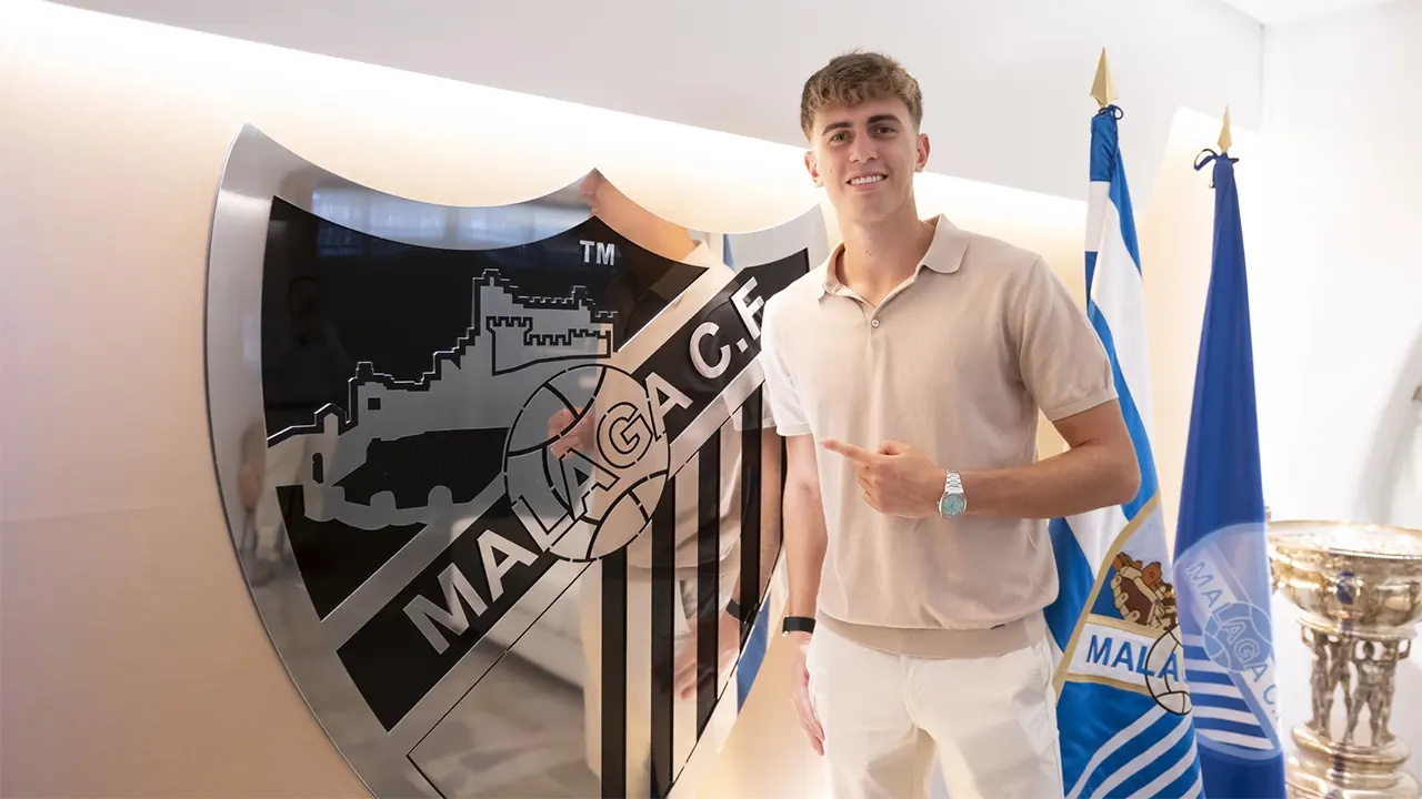 Málaga CF Adrián Niño