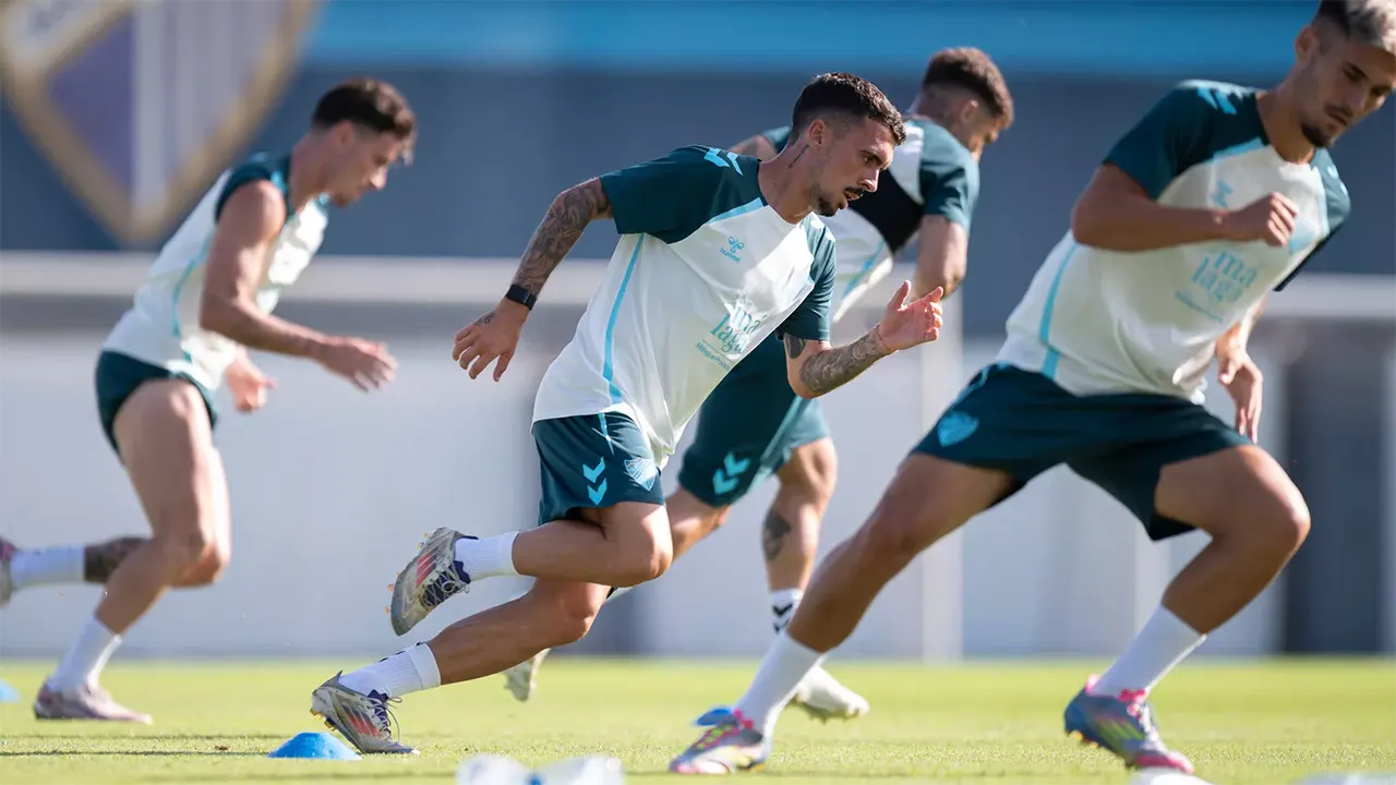 Málaga CF Entrenamiento