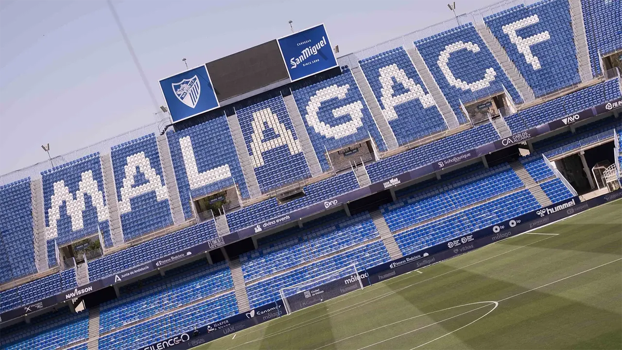 Estadio La Rosaleda Málaga CF