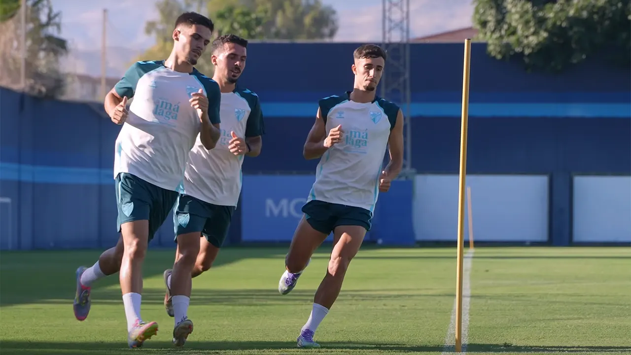 Málaga CF Chupe Joaquín Larrubia