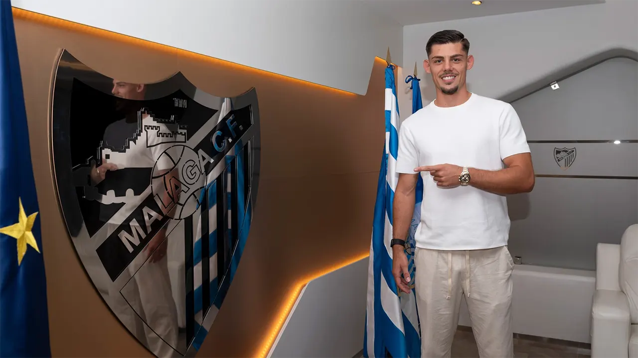 Málaga CF Javi Montero