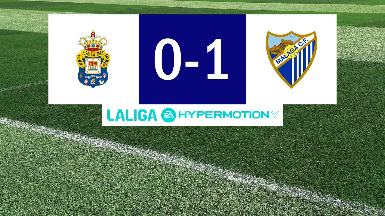 Las Palmas 0 Málaga CF 1