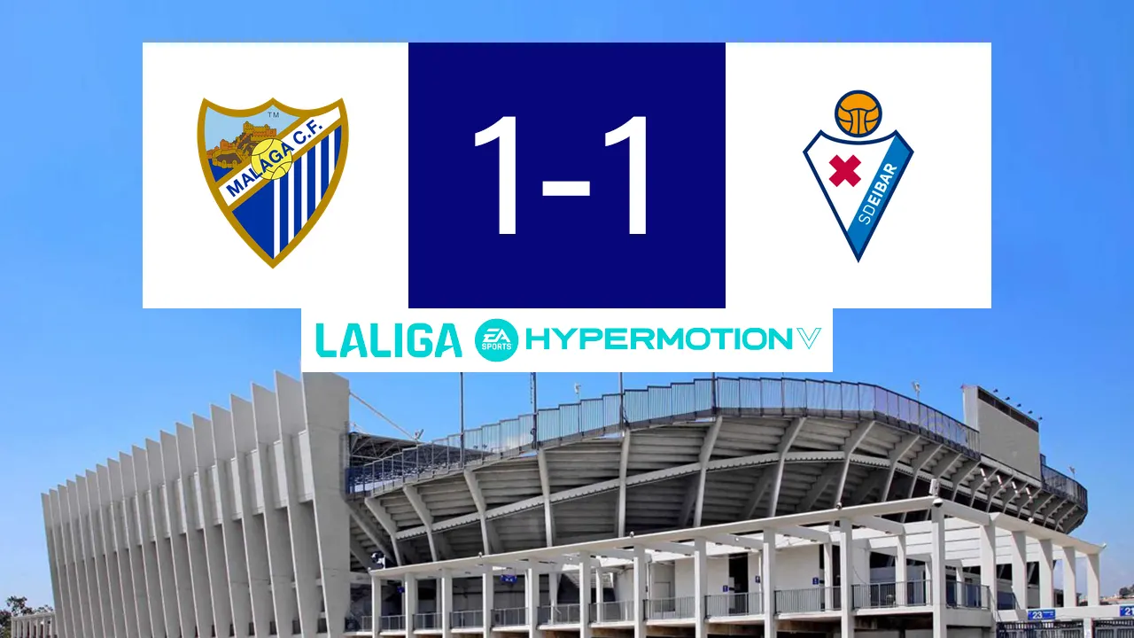 Málaga CF 1 Eibar 1