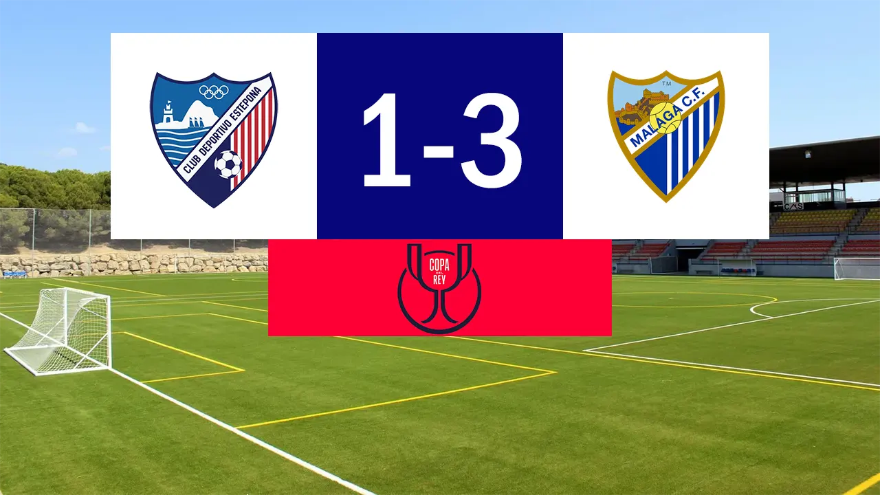 Estepona 1 - Málaga CF 3