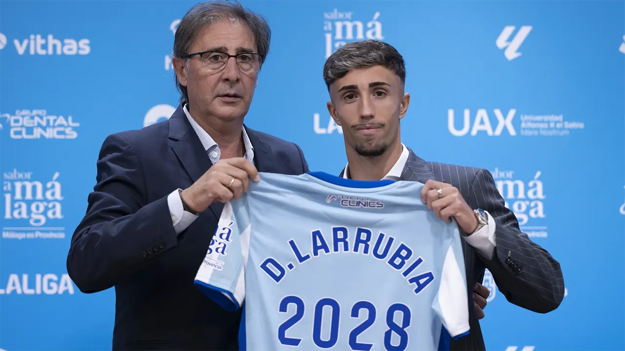 Málaga CF Juarros Larrubia