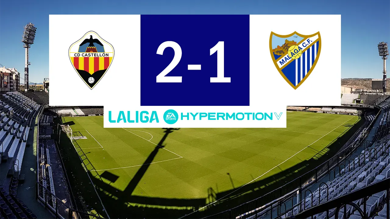 CD Castellón 2 Málaga CF 1