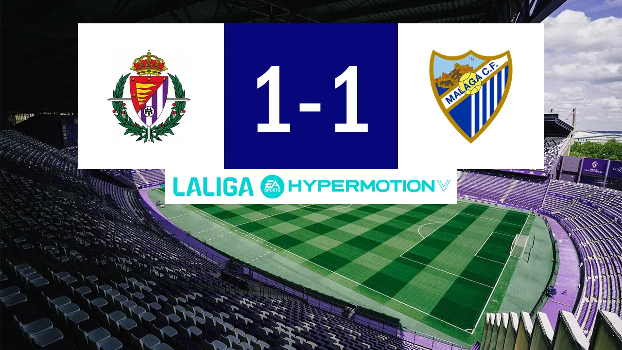 Valladolid 1 - Málaga CF 1