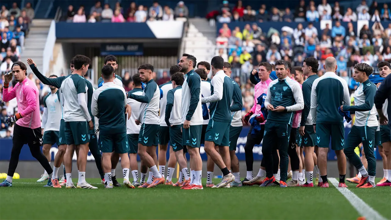 Málaga CF Entreno afición
