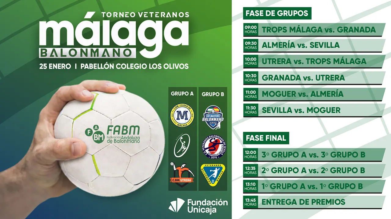 Torneo balonmano veteranos