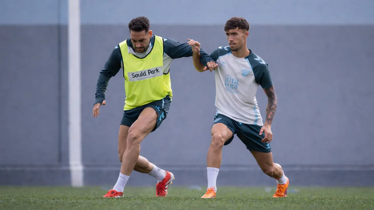 Málaga CF Entreno
