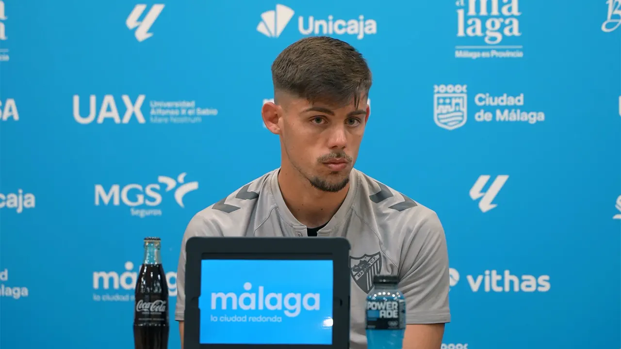 Málaga CF Javi Montero