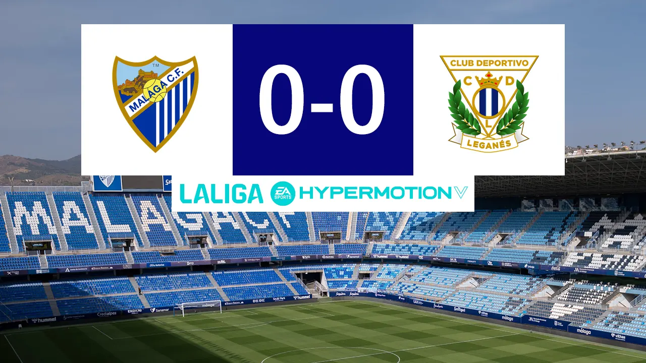 Málaga CF 0 - Leganés 0