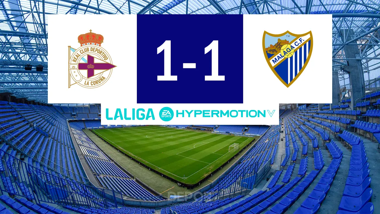 Deportivo 1 - Málaga CF 1