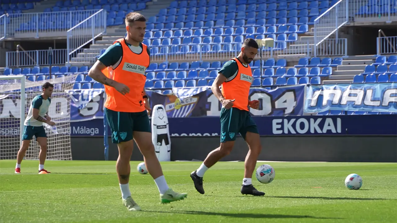 Málaga CF Rafa y Einar